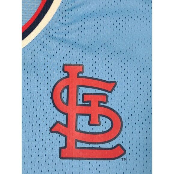 St Louis Cardinals Jersey XL Blue The Machine 5 Albert Pujols - Picture 8 of 9